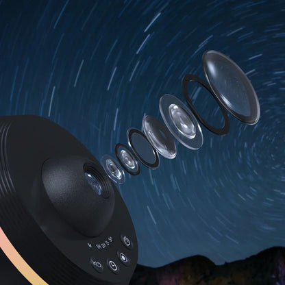 Starry Sky Projection Lamp Cosmic Galaxy Night Light Room Décor