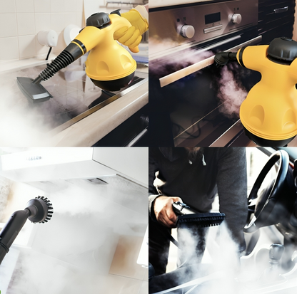 SteamPro Multifunction Steam Cleaner with 8 Accessories – Powerful Deep Cleaning for Home & Kitchen