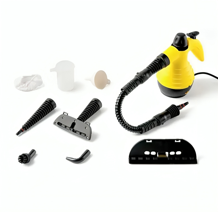 SteamPro Multifunction Steam Cleaner with 8 Accessories – Powerful Deep Cleaning for Home & Kitchen