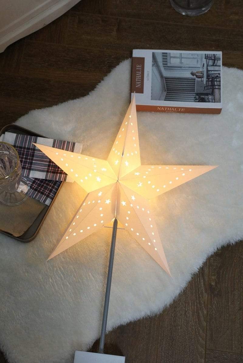StellarGlow Radiant LED Star Table Lamp for Ambient Home Lighting