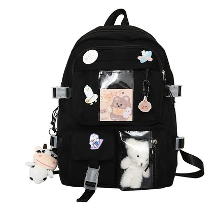 Stylish School Backpack Student Laptop Backpack 15 Inch Lightweight