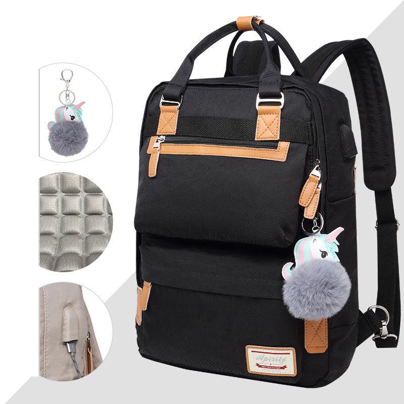 Stylish Waterproof Women’s Backpack with 15.6 Inch Laptop Compartment