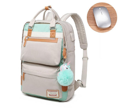 Stylish Waterproof Women’s Backpack with 15.6 Inch Laptop Compartment