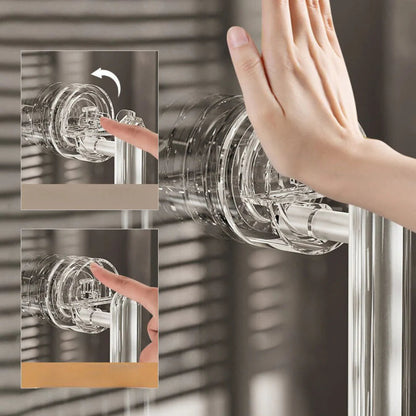 Suction Cup Door Handle Strong Grip Removable Handle for Doors Cabinets