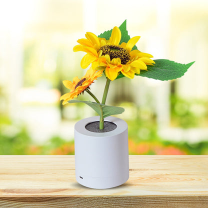 Sunflower LED Table Lamp Rechargeable Decorative Flower Light Cordless Night Lamp