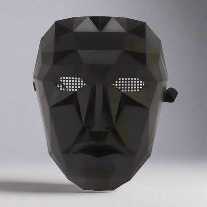 Tuta da guardia del gioco di sopravvivenza con maschera, guanti e cintura