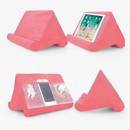 Tablet Pillow Stand Phone and Tablet Holder Cushion Stand for Hands Free Viewing