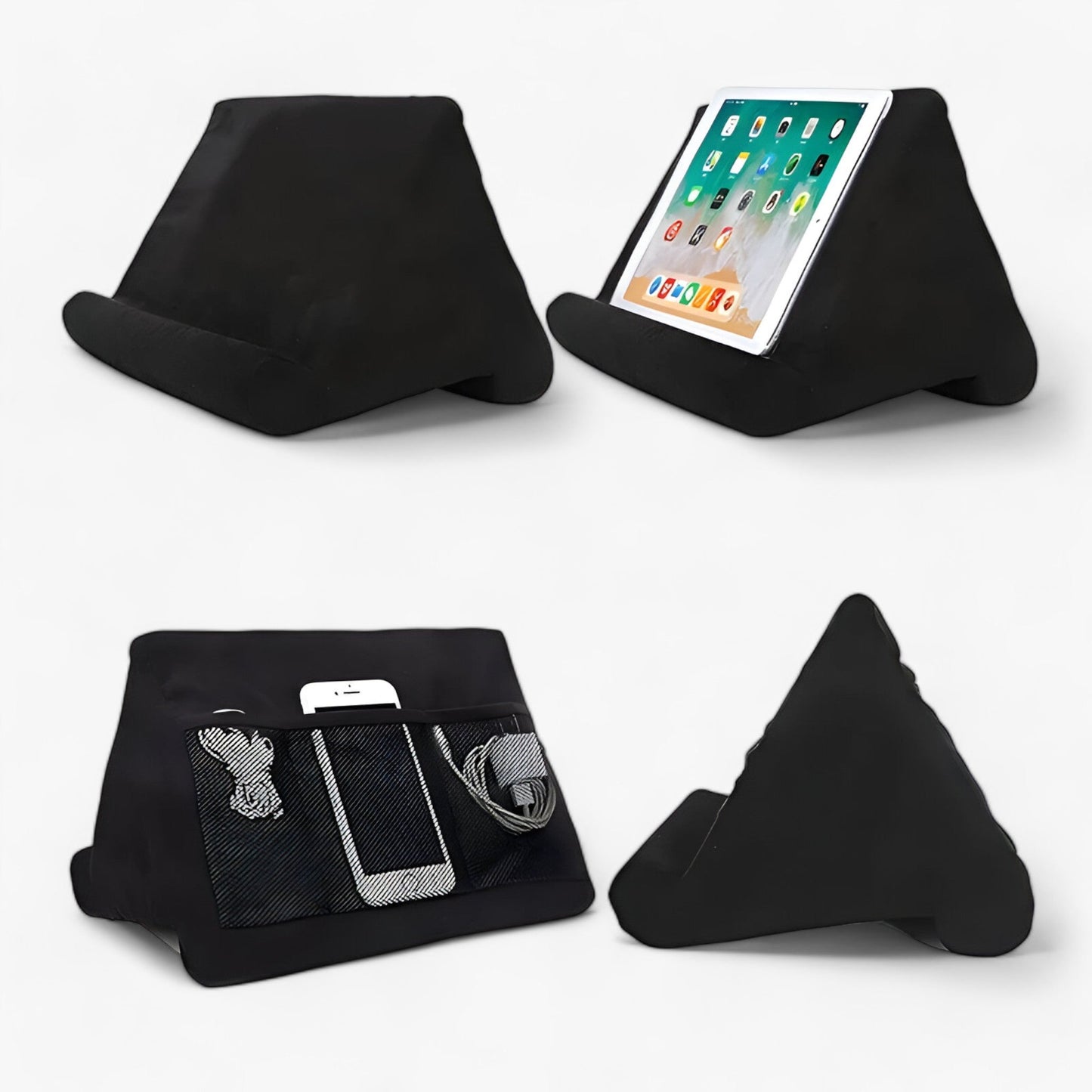 Tablet Pillow Stand Phone and Tablet Holder Cushion Stand for Hands Free Viewing