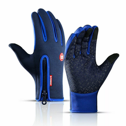 Thermal Heated Gloves Touchscreen Winter Handwear Anti Slip Grip Adjustable Strap