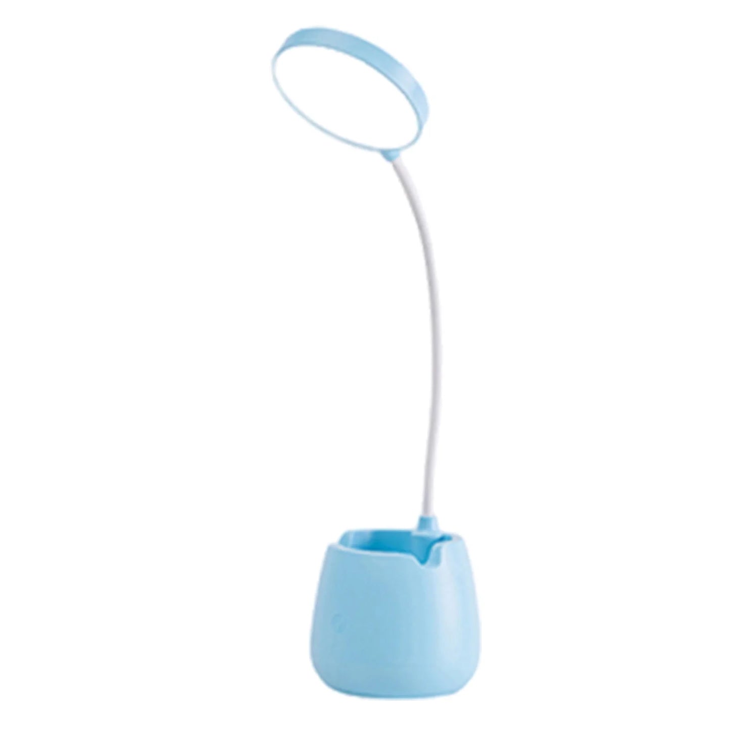Touch Control Desk Lamp LED Table Lamp Pen Holder Phone Stand USB
