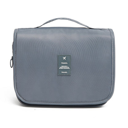 Transparent Hanging Toiletry Bag Travel Makeup Organizer Cosmetic Storage Bag with Hook Waterproof Portable