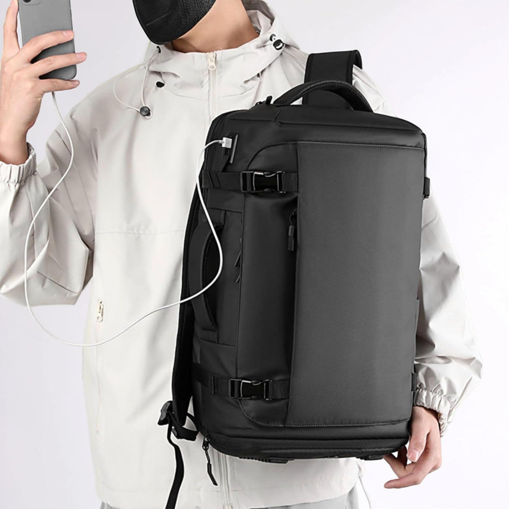 Travel Laptop Backpack 15 Inch Carry On USB Organizer
