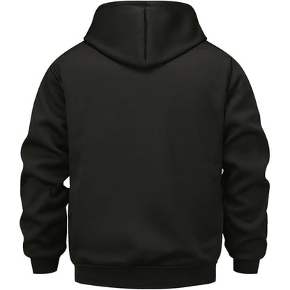 USB Heated Hoodie with Electric Heating Zones and Drawstring Hood