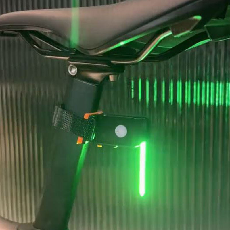 USB Rechargeable LED Bike Tail Light High Visibility Rear Safety Cycling Light Easy Install