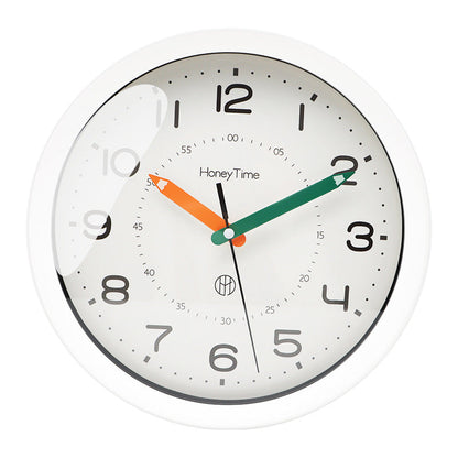 Ultra Quiet Wall Clock Kids Bedroom Silent Sleep Learning Environment