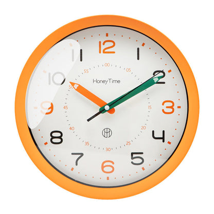 Ultra Quiet Wall Clock Kids Bedroom Silent Sleep Learning Environment