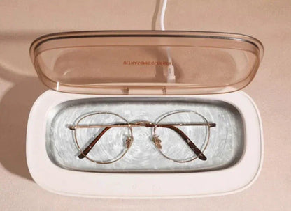 Ultrasonic Cleaner Fast and Effective Bacteria Removal for Jewelry, Glasses and Valuables
