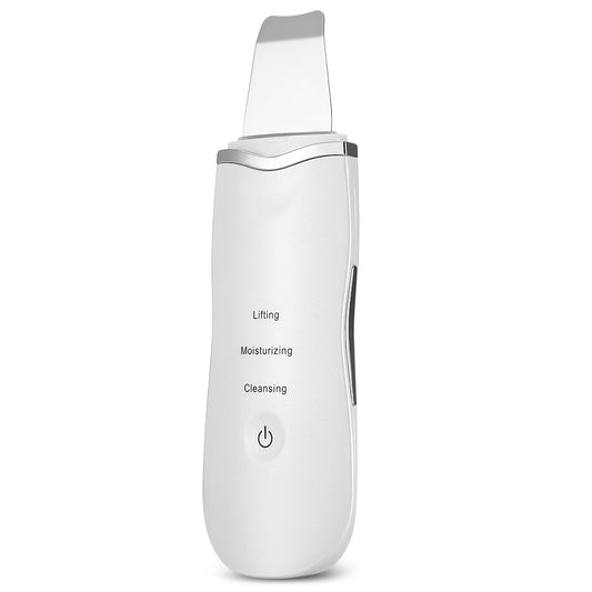 Ultrasonic Facial Skin Scrubber Deep Cleansing Peeling Device Wireless Anti-Wrinkle Skincare Tool