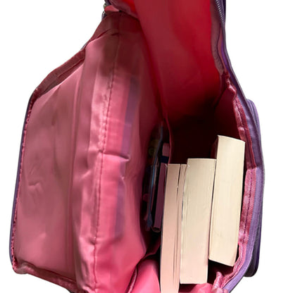 Unicorn Kids Backpack Large Capacity School Bag with Pop It Toy and Padded Adjustable Straps