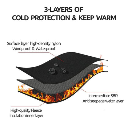 Unisex Winter Gloves Insulated Thermal Grip Touchscreen Outdoor Gloves