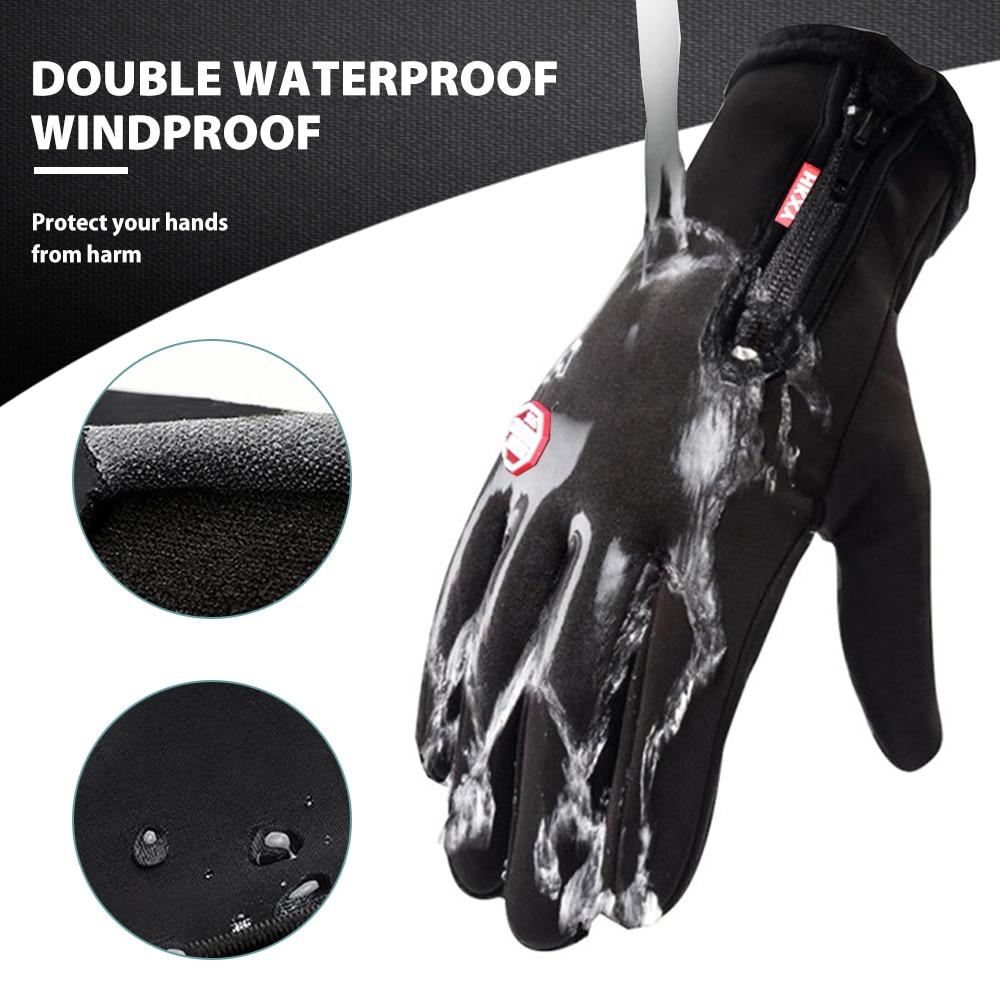 Unisex Winter Gloves Insulated Thermal Grip Touchscreen Outdoor Gloves