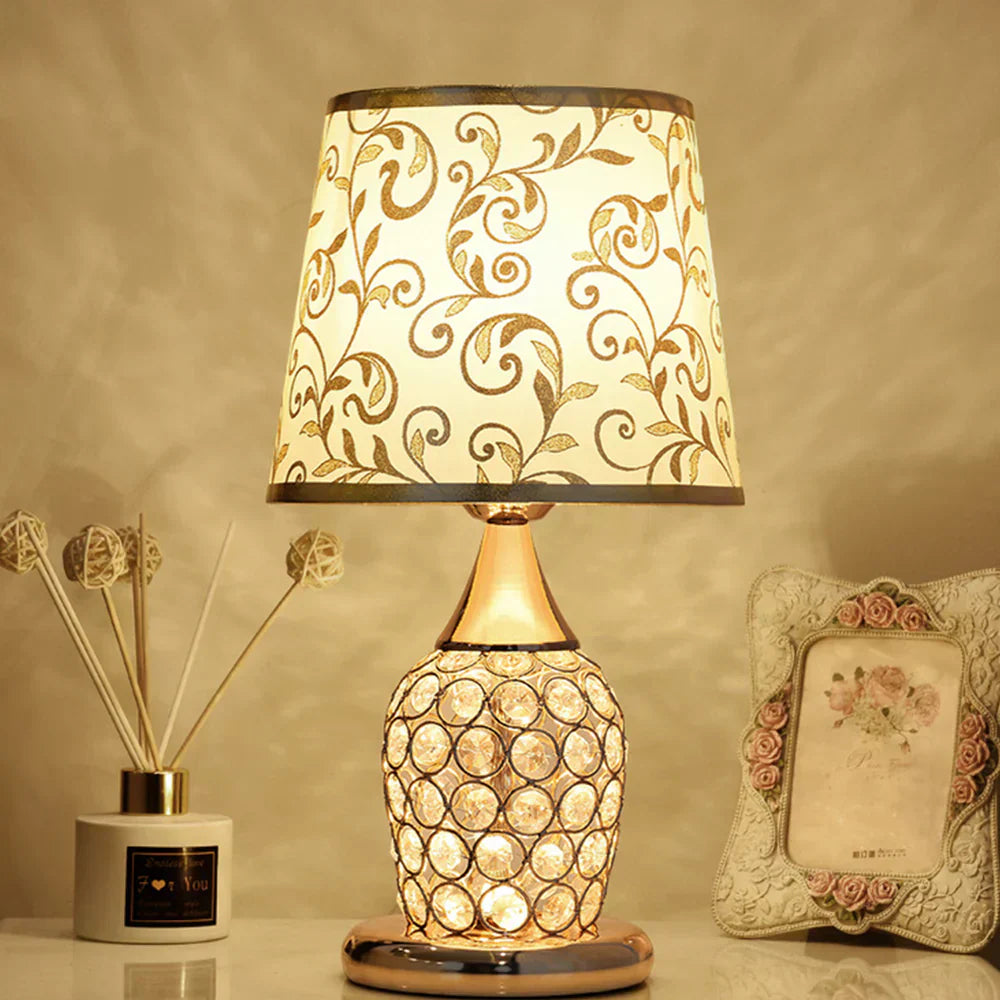 Urn-Shaped Table Lamp Elegant Decorative Bedside Accent Light