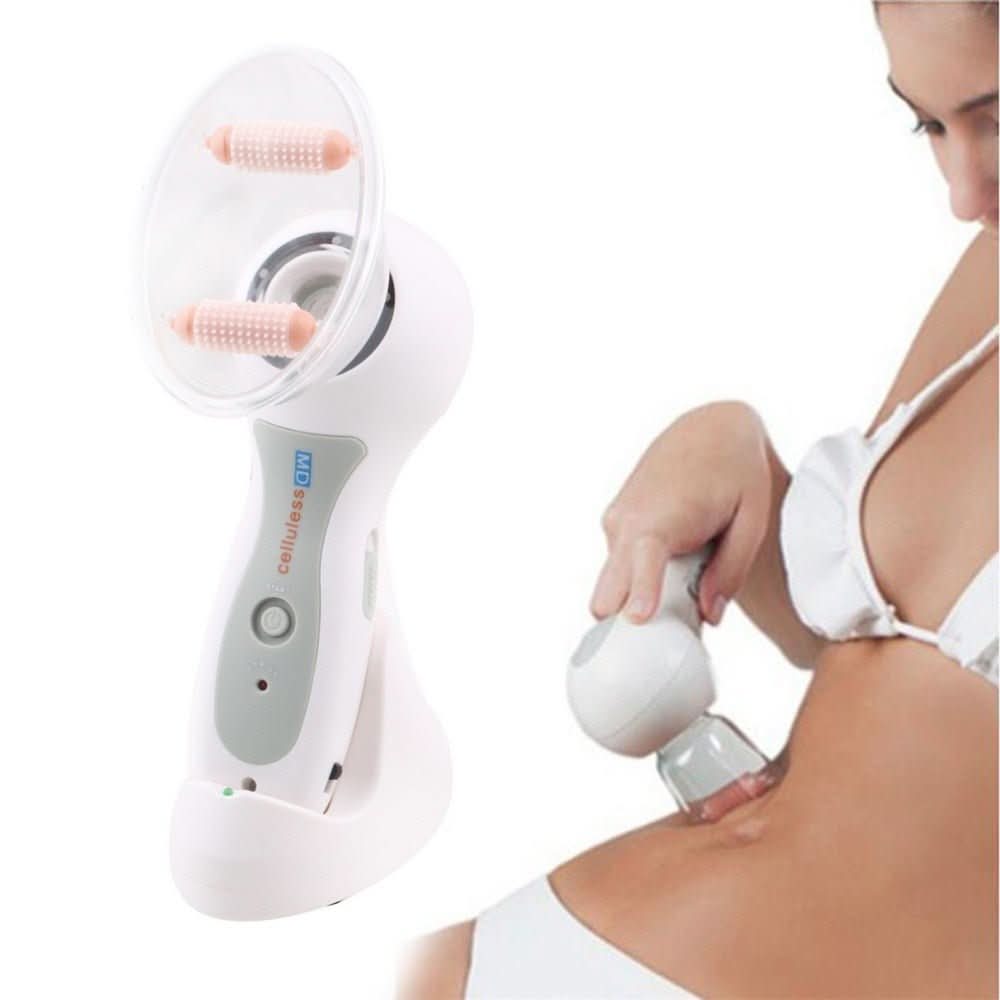 Vacuum Cellulite Massager Body Sculpting Skin Firming Device Rechargeable