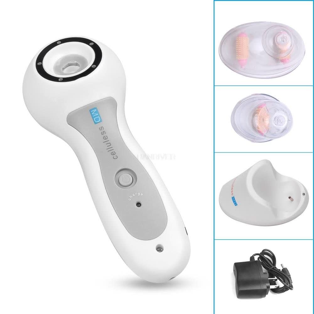 Vacuum Cellulite Massager Body Sculpting Skin Firming Device Rechargeable