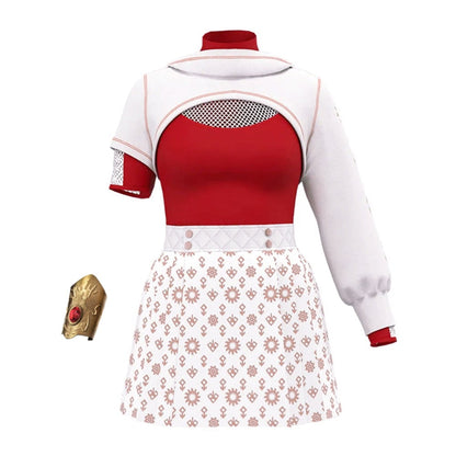 Vampire Dress Halloween Costume Cosplay Outfit With Wig Option