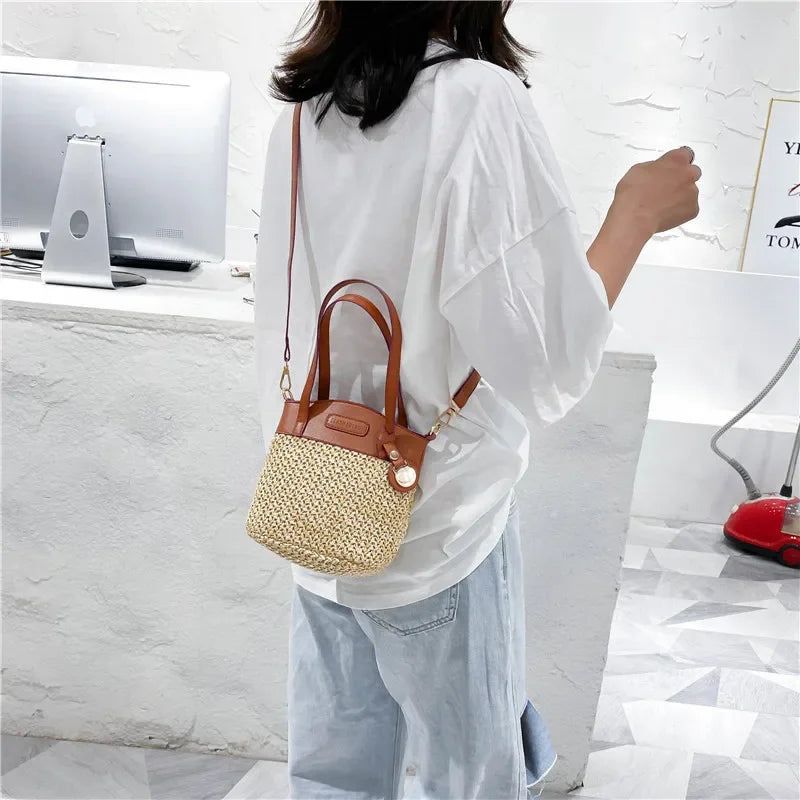 Vintage Style Crossbody Shoulder Bag Adjustable Strap Secure Zip Pocket