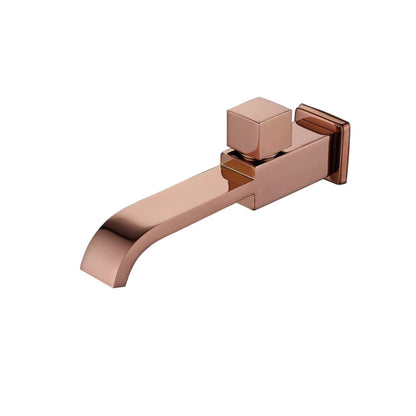 Wall Mounted Bathroom Faucet Minimalist Modern Basin Tap