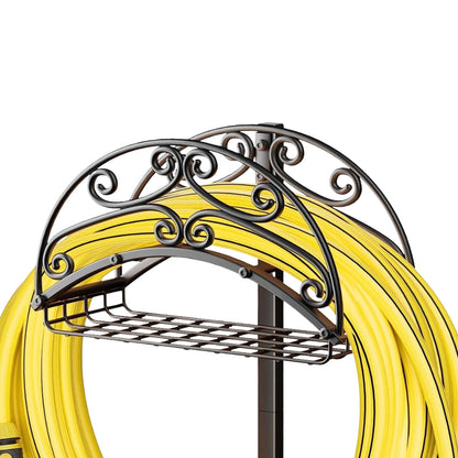 Wall Mounted Removable Garden Hose Holder Outdoor Storage