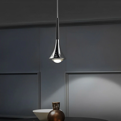 Water Drop Pendant Light Modern LED Hanging Ceiling Lamp