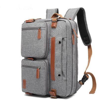 Waterproof Convertible Backpack Shoulder Handbag Adjustable Straps Travel Work Bag