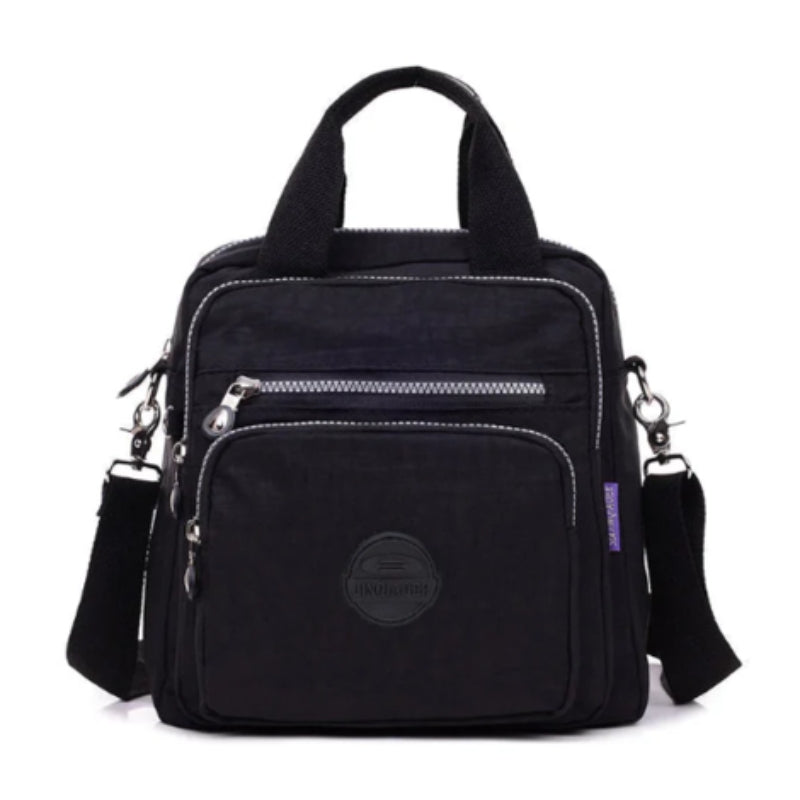 Waterproof Crossbody Shoulder Bag Multi Pocket Everyday Travel Messenger Bag