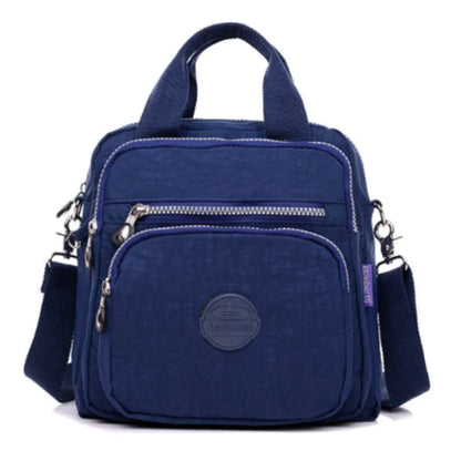 Waterproof Crossbody Shoulder Bag Multi Pocket Everyday Travel Messenger Bag