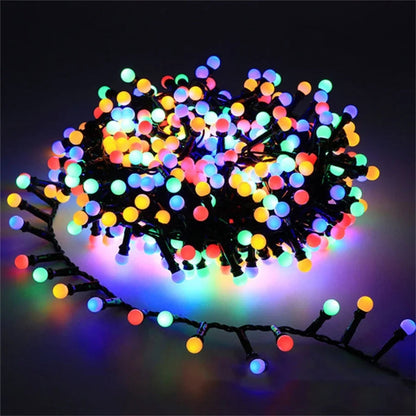 Waterproof LED Globe String Lights Outdoor Indoor Decorative Ball Fairy Lights