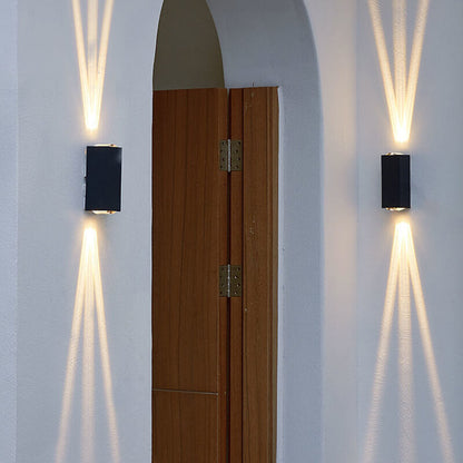 Waterproof LED Outdoor Wall Light Modern Fixture for Patio Garden Fence