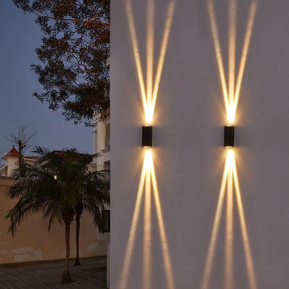 Waterproof LED Outdoor Wall Light Modern Fixture for Patio Garden Fence