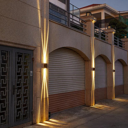 Waterproof LED Outdoor Wall Light Modern Fixture for Patio Garden Fence