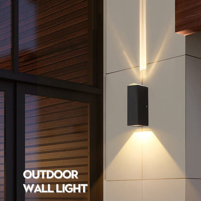 Waterproof LED Outdoor Wall Light Modern Fixture for Patio Garden Fence