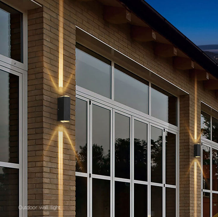 Waterproof LED Outdoor Wall Light Modern Fixture for Patio Garden Fence