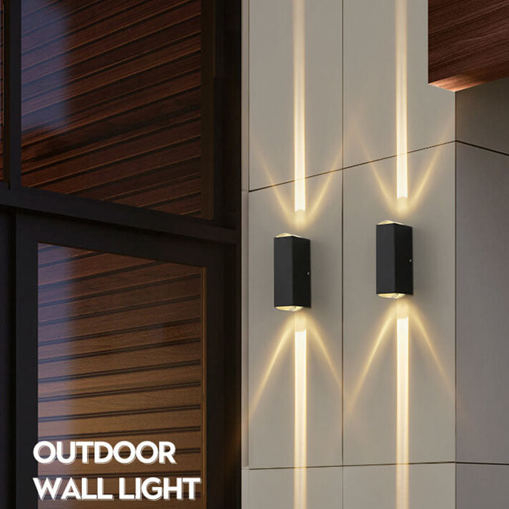 Waterproof LED Outdoor Wall Light Modern Fixture for Patio Garden Fence