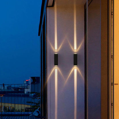 Waterproof LED Outdoor Wall Light Modern Fixture for Patio Garden Fence