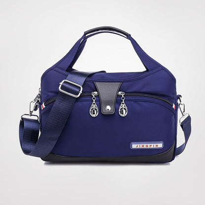 Waterproof Multi Pocket Handbag Adjustable Strap Crossbody Shoulder Bag Large Capacity Everyday Purse