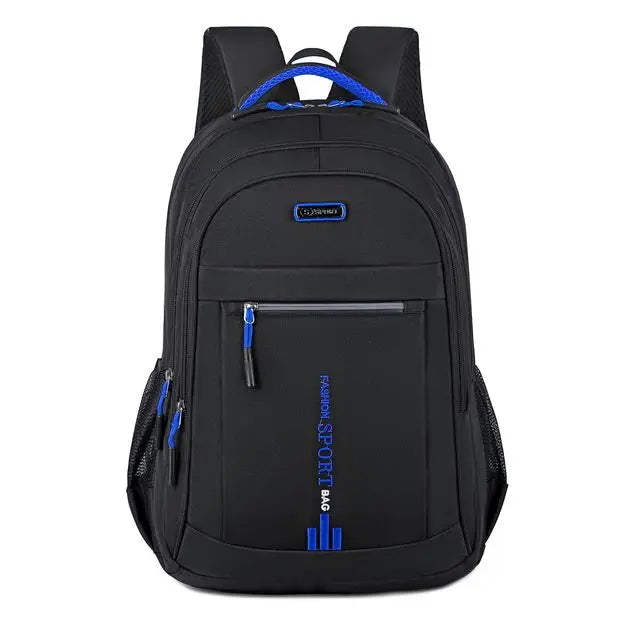 Waterproof Oxford Men's Backpack Stylish Durable Urban Travel Design