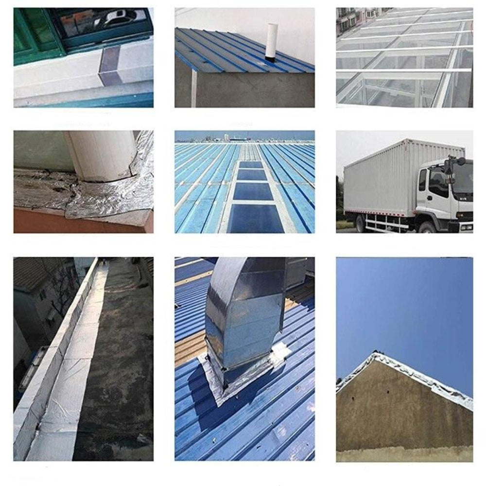 Waterproof Repair Tape Butyl Rubber Aluminium Seal Tape for Leaks Cracks