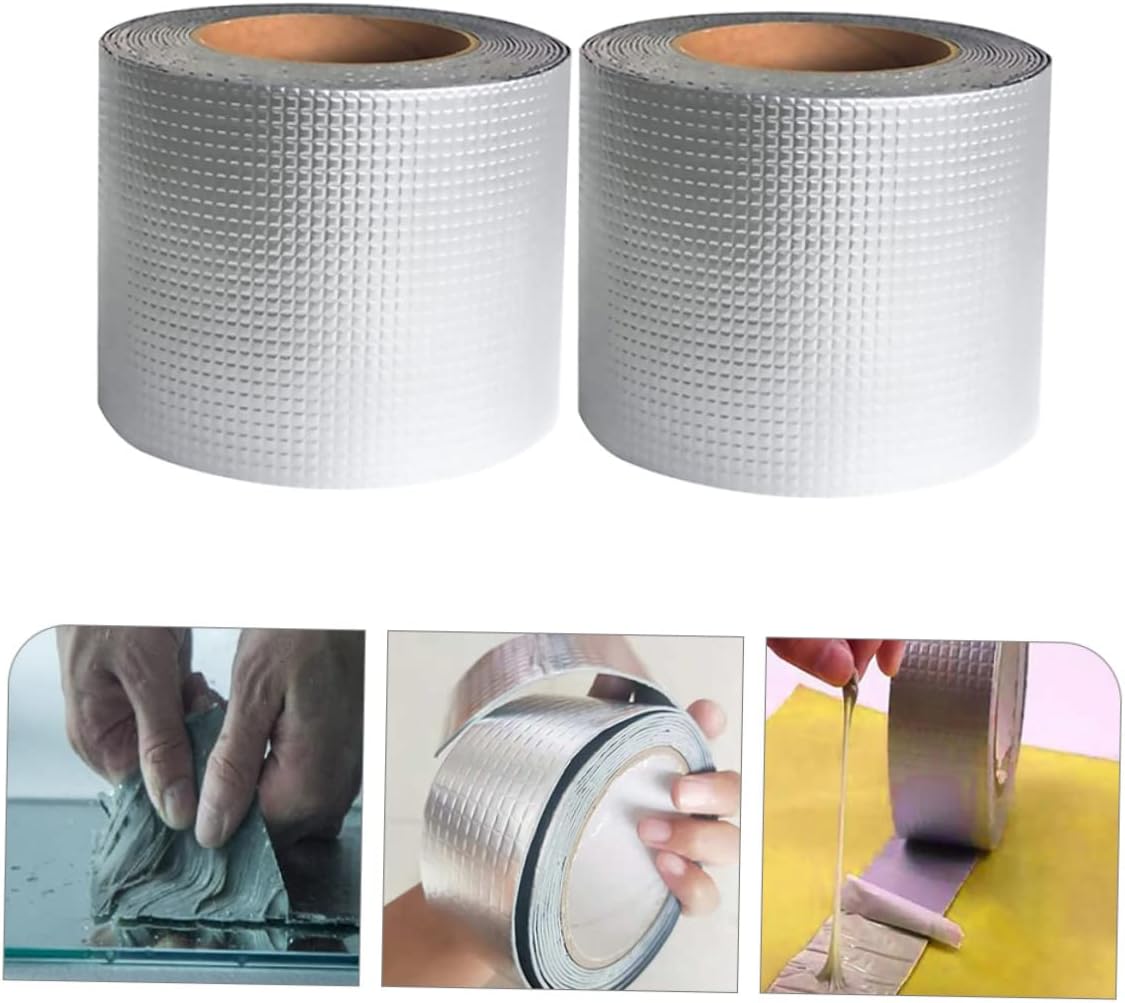 Waterproof Repair Tape Butyl Rubber Aluminium Seal Tape for Leaks Cracks