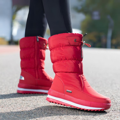 Waterproof Side Zip Boots Non Slip Winter Comfort