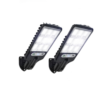 Waterproof Solar LED Security Light with Remote Control Wide Angle Outdoor Wall Light